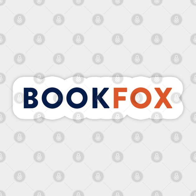 Bookfox Title Sticker by Bookfox